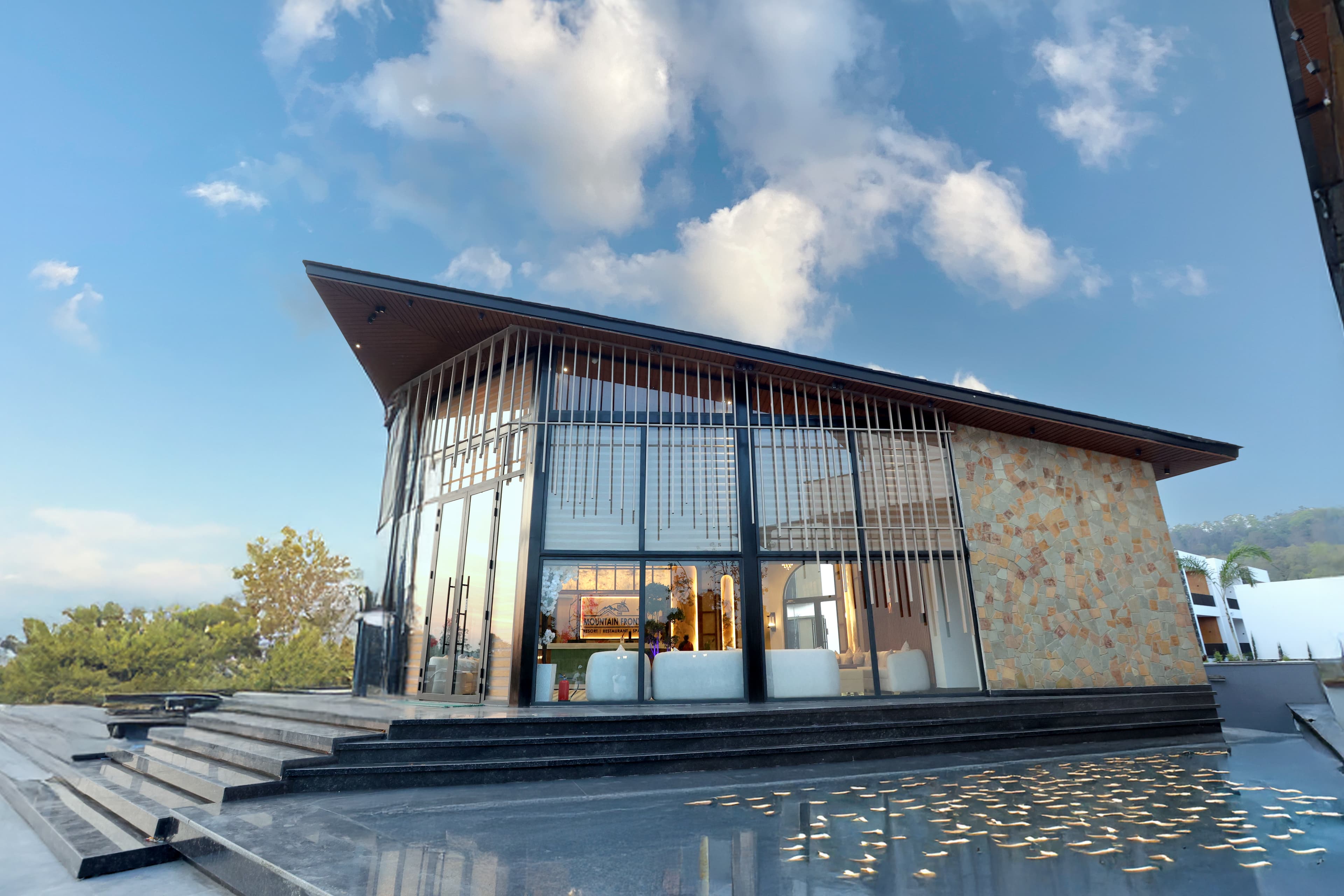 The Mountain Front Resort exterior